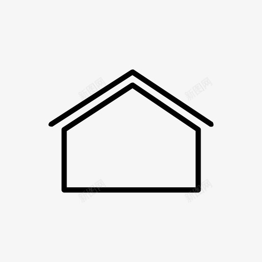 房子家家按钮图标svg_新图网 https://ixintu.com 主页 家 家按钮 房子 甜蜜的家
