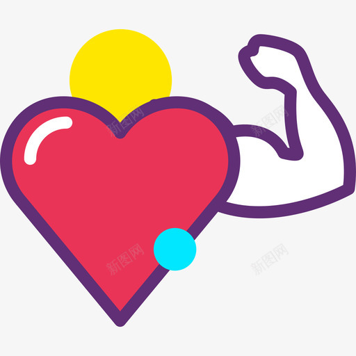 肌肉健身42附魔图标svg_新图网 https://ixintu.com 健身42 肌肉 附魔