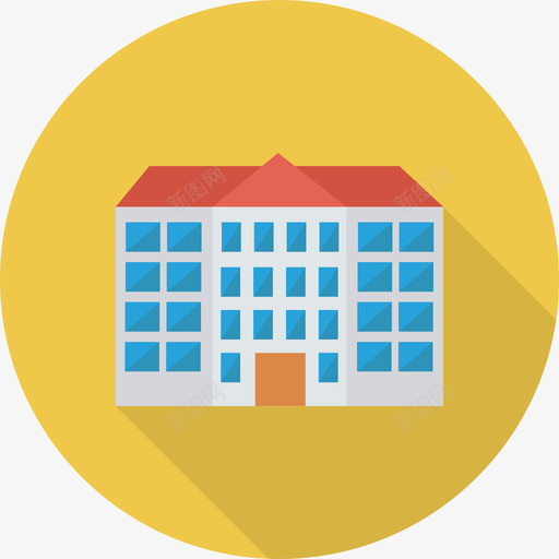 学校教育44通知图标svg_新图网 https://ixintu.com 学校 教育44 通知