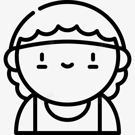 跑者阿凡达30直线型图标svg_新图网 https://ixintu.com 直线型 跑者 阿凡达30