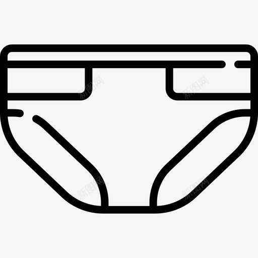 尿布产妇直系图标svg_新图网 https://ixintu.com 产妇 尿布 直系