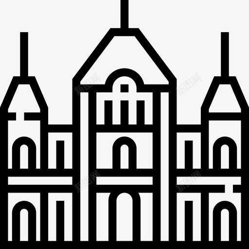 图腾夏威夷9直线图标svg_新图网 https://ixintu.com 图腾 夏威夷9 直线