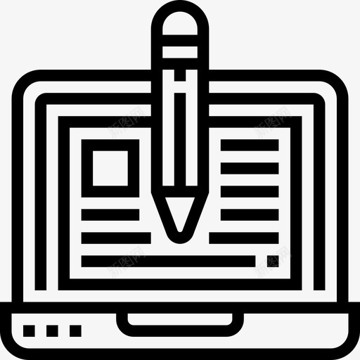 博客被动收入2直系图标svg_新图网 https://ixintu.com 博客 直系 被动收入2
