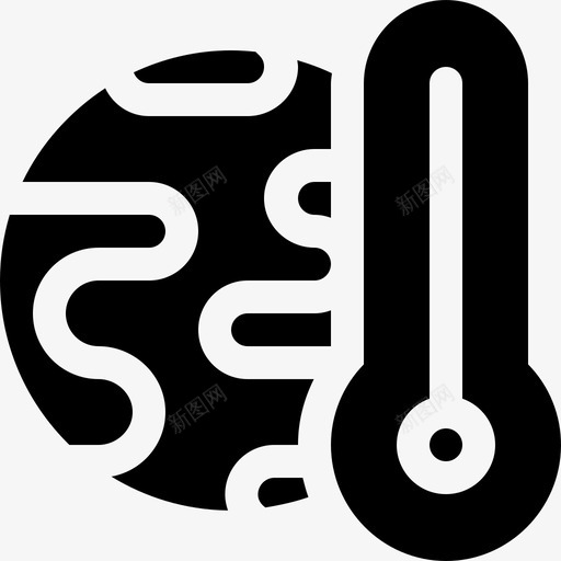 全球变暖可再生能源5填充图标svg_新图网 https://ixintu.com 全球变暖 可再生能源5 填充
