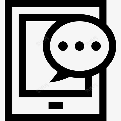 平板电脑通讯和媒体10线性图标svg_新图网 https://ixintu.com 平板电脑 线性 通讯和媒体10