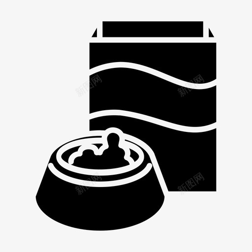 动物食品动物狗粮图标svg_新图网 https://ixintu.com 动物 动物食品 宠物 狗粮 食用动物