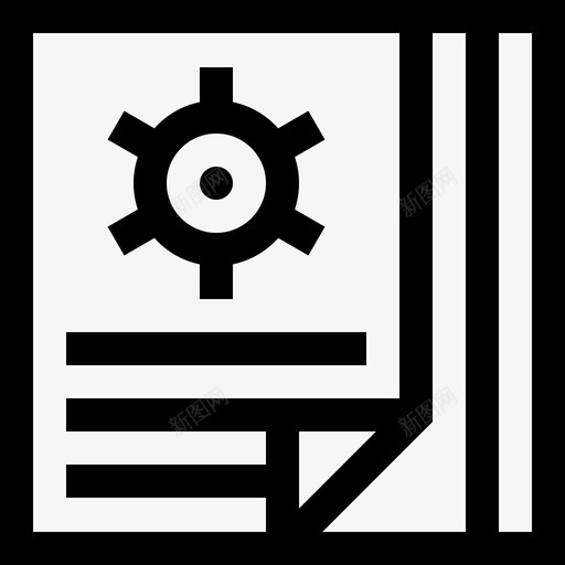 说明技术支持4线性图标svg_新图网 https://ixintu.com 技术支持4 线性 说明