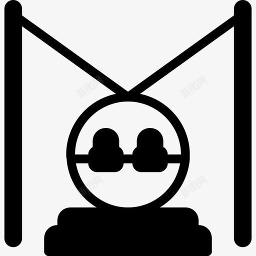 乘坐主题公园4填充图标svg_新图网 https://ixintu.com 主题公园4 乘坐 填充