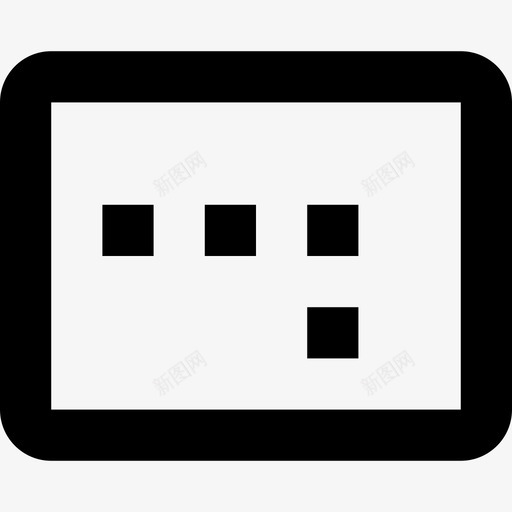 相框图像单色图标svg_新图网 https://ixintu.com 单色 图像 相框