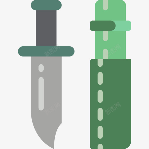 刀战争3扁平图标svg_新图网 https://ixintu.com 刀 战争3 扁平