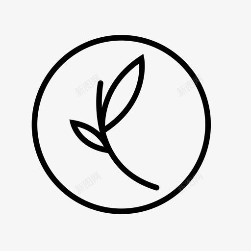 花生态叶图标svg_新图网 https://ixintu.com 叶 植物 生态 自然 花