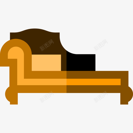 长椅装饰图标svg_新图网 https://ixintu.com 长椅装饰
