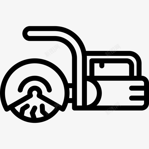 锯木工13直线锯图标svg_新图网 https://ixintu.com 木工13 直线锯 锯