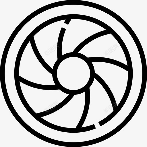 摄影工作室摄影8线性图标svg_新图网 https://ixintu.com 摄影8 摄影工作室 线性