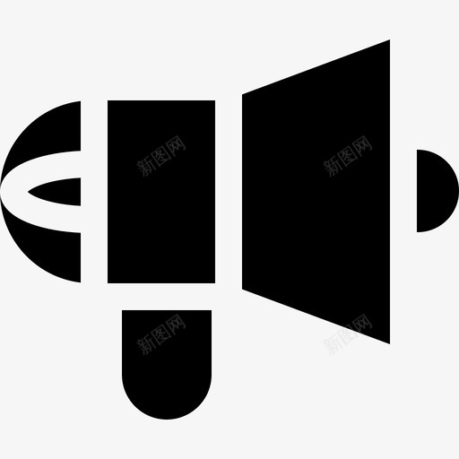 喇叭技术支持6已填充图标svg_新图网 https://ixintu.com 喇叭 已填充 技术支持6