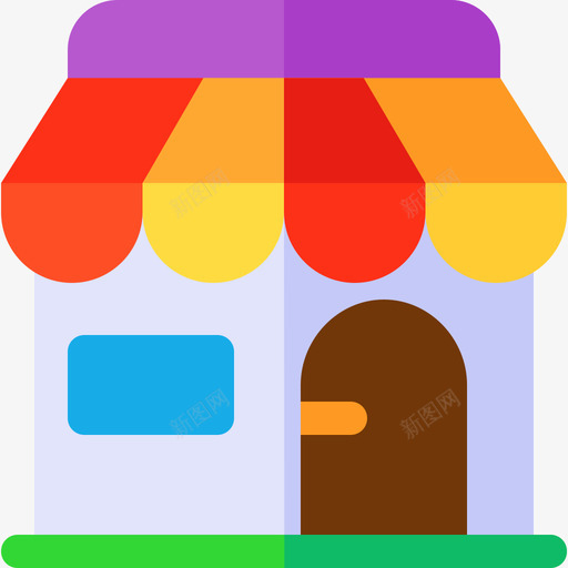 商店经济型5公寓图标svg_新图网 https://ixintu.com 公寓 商店 经济型5