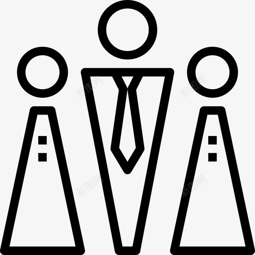 合伙人业务184直系图标svg_新图网 https://ixintu.com 业务184 合伙人 直系