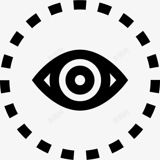 视觉印刷8线性图标svg_新图网 https://ixintu.com 印刷8 线性 视觉