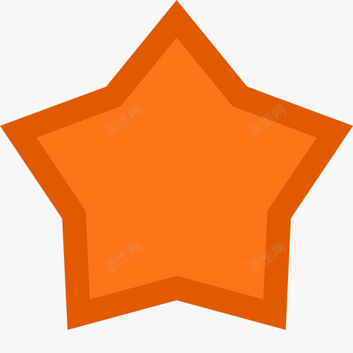 星星_黄_小svg_新图网 https://ixintu.com 星星_黄_小