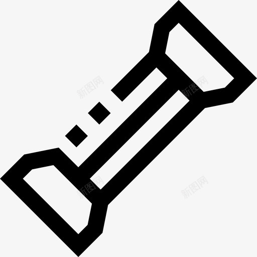 胸部扩张器身体和健康线性图标svg_新图网 https://ixintu.com 线性 胸部扩张器 身体和健康