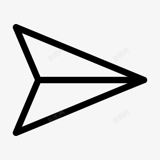 发送传送导航图标svg_新图网 https://ixintu.com 传送 发送 导航 用户界面