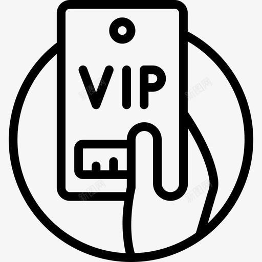 Vip节日5直系图标svg_新图网 https://ixintu.com Vip 直系 节日5