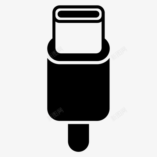 usbc电缆连接图标svg_新图网 https://ixintu.com lightning thunderbold usbc 插头 数据 电缆 连接 连接usbc