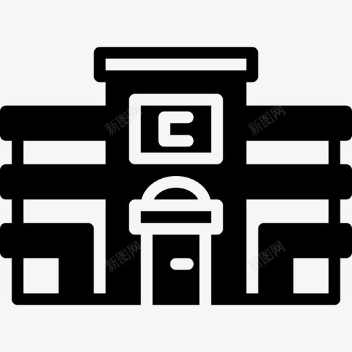 商店41号楼实心图标svg_新图网 https://ixintu.com 41号楼 商店 实心