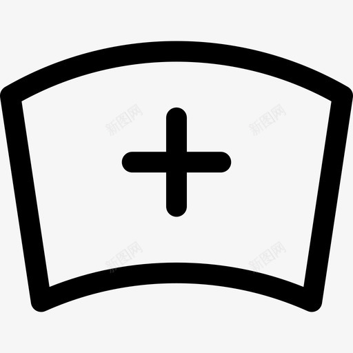 护士急救服务5直系图标svg_新图网 https://ixintu.com 急救服务5 护士 直系