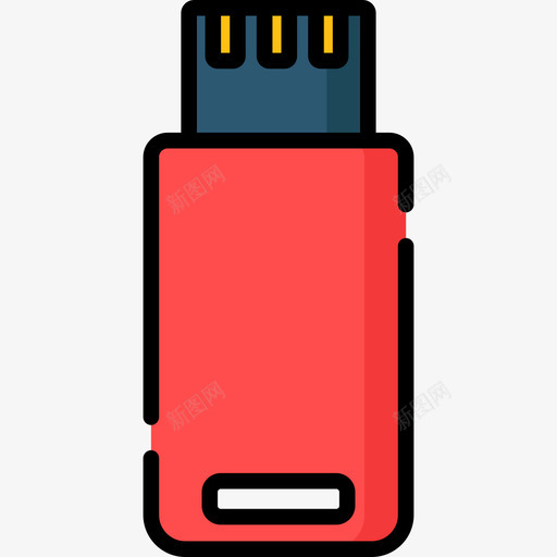 Pendrive技术15线性颜色图标svg_新图网 https://ixintu.com Pendrive 技术15 线性颜色
