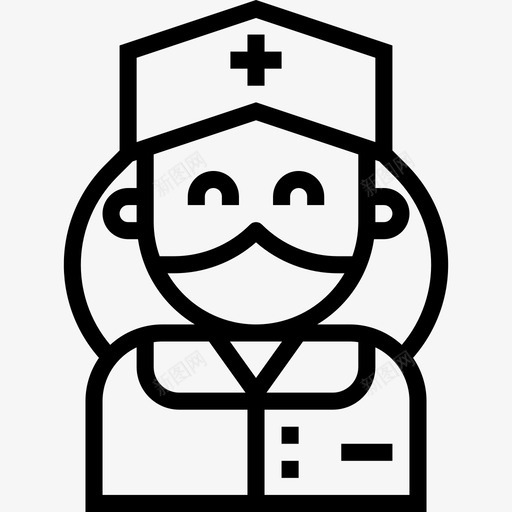 护士医学90岁直系亲属图标svg_新图网 https://ixintu.com 医学90岁 护士 直系亲属