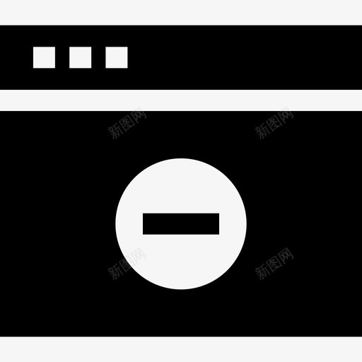 浏览器互联网安全9填充图标svg_新图网 https://ixintu.com 互联网安全9 填充 浏览器