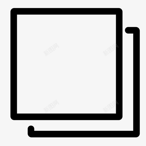置底svg_新图网 https://ixintu.com 置底 icon 单色 线性