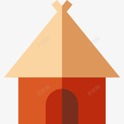 小屋史前12号平房图标svg_新图网 https://ixintu.com 史前12号 小屋 平房