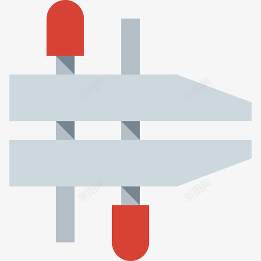 23号工具扁平卡箍图标svg_新图网 https://ixintu.com 23号工具扁平卡箍