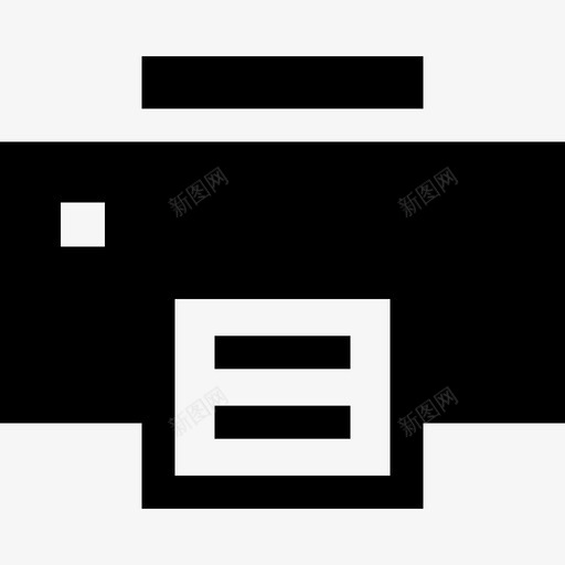 打印机物联网39已填充图标svg_新图网 https://ixintu.com 已填充 打印机 物联网39