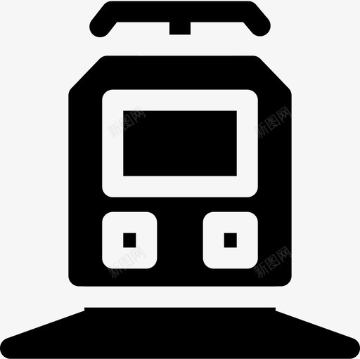火车运输84满载图标svg_新图网 https://ixintu.com 满载 火车 运输84