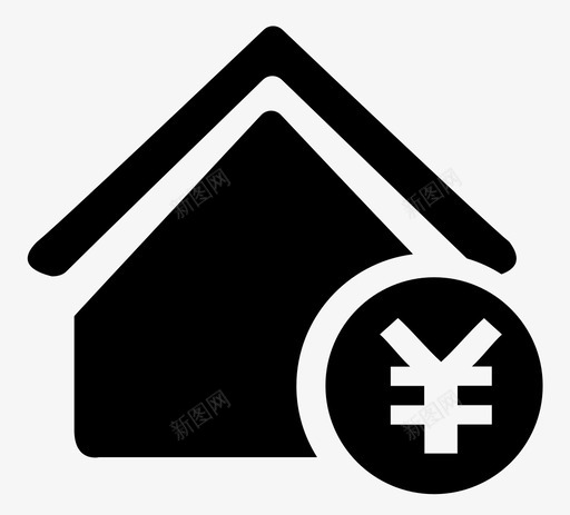 购房贷款svg_新图网 https://ixintu.com 购房贷款