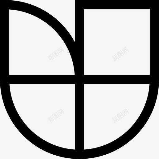 Univision电影和电视标识2线性图标svg_新图网 https://ixintu.com Univision 电影和电视标识2 线性