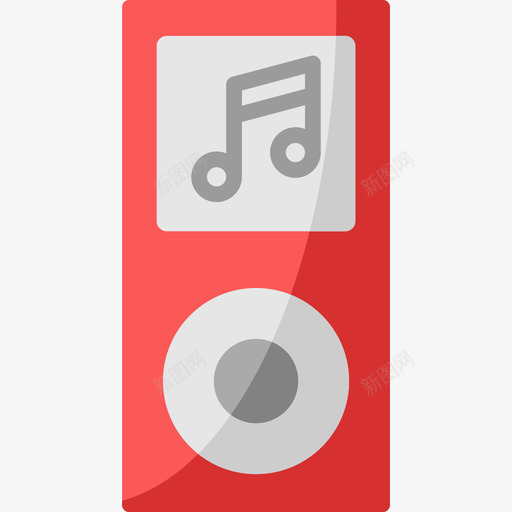 Mp3音乐商店14扁平图标svg_新图网 https://ixintu.com Mp3 扁平 音乐商店14