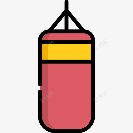 打孔袋活力生活10线性颜色图标svg_新图网 https://ixintu.com 打孔袋 活力生活10 线性颜色