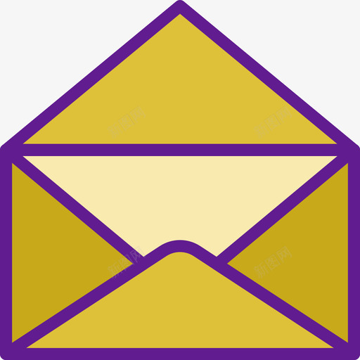 电子邮件要素9线性颜色图标svg_新图网 https://ixintu.com 电子邮件 线性颜色 要素9