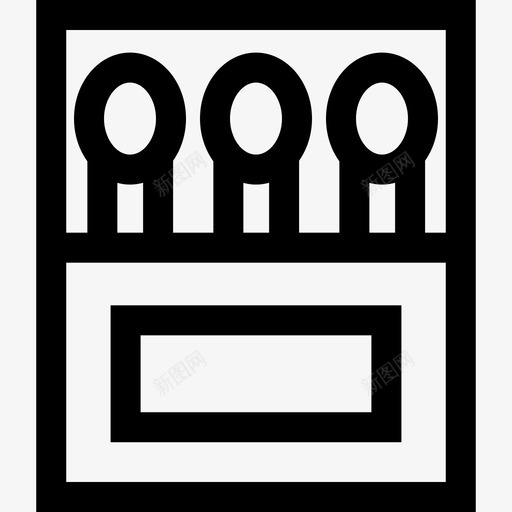 火柴野餐31直系图标svg_新图网 https://ixintu.com 火柴 直系 野餐31