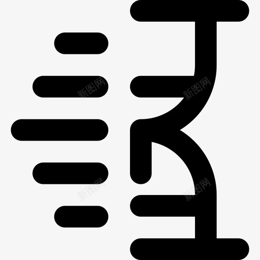 沙漏基本款12直线型图标svg_新图网 https://ixintu.com 基本款12 沙漏 直线型