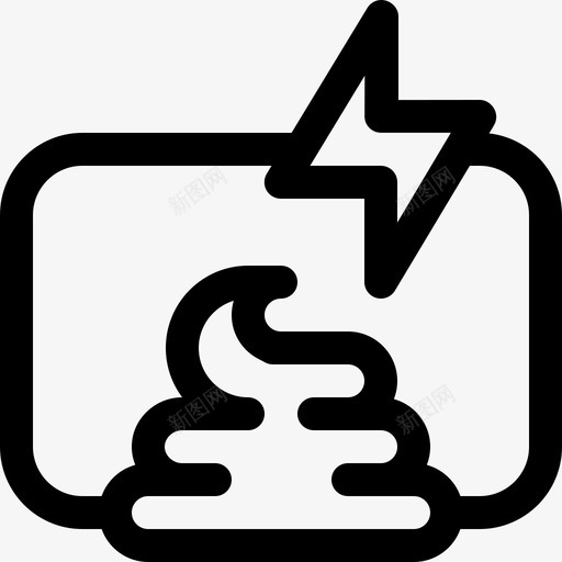 堆肥温室3线性图标svg_新图网 https://ixintu.com 堆肥 温室3 线性