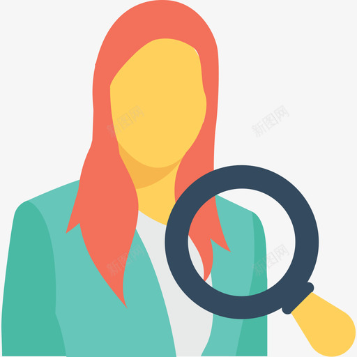 女商人人力资源部24公寓图标svg_新图网 https://ixintu.com 人力资源部24 公寓 女商人