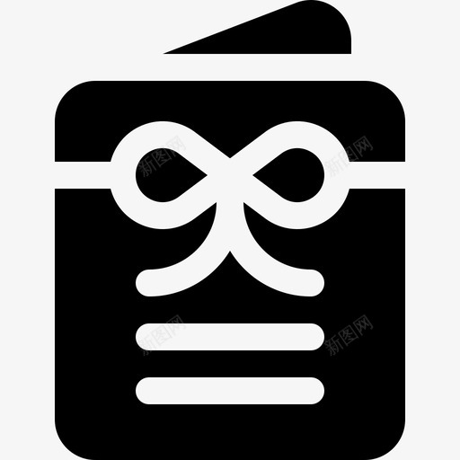 圣诞卡圣诞86已填充图标svg_新图网 https://ixintu.com 圣诞86 圣诞卡 已填充
