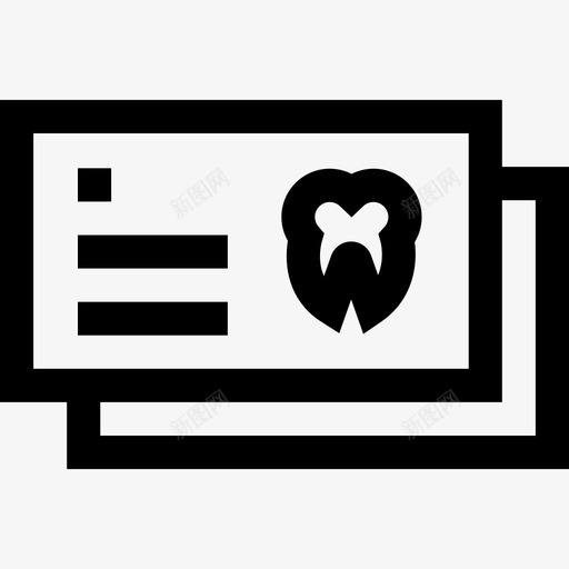 牙齿牙医10线形图标svg_新图网 https://ixintu.com 牙医10 牙齿 线形
