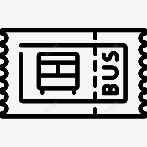 车票运输91直达图标svg_新图网 https://ixintu.com 直达 车票 运输91