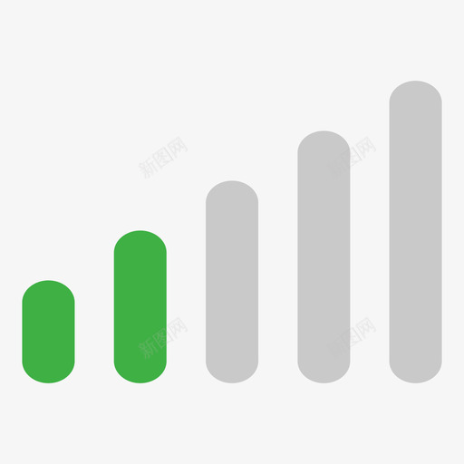 2格信号svg_新图网 https://ixintu.com 2格信号